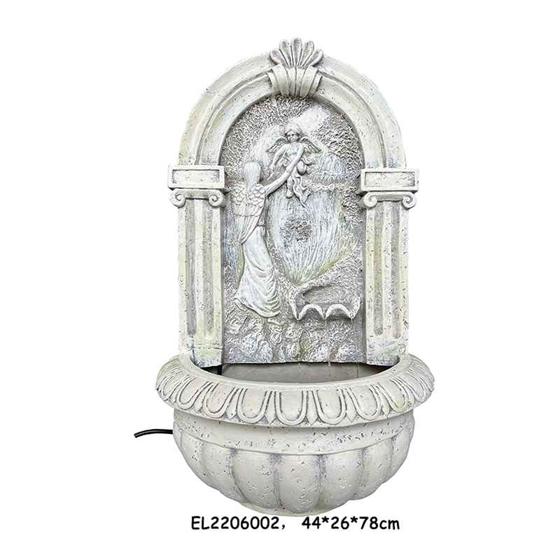 Best Resin Lion decor Hanging Wall Fountain Water Feature Exporter, Exporters