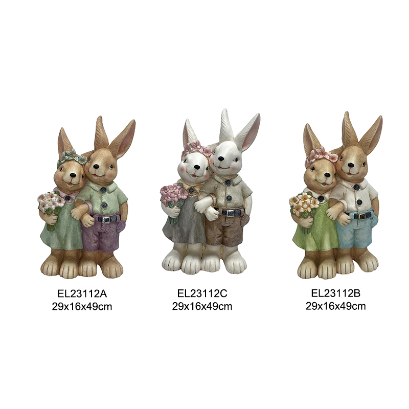 Rabbit Figurine Display 2