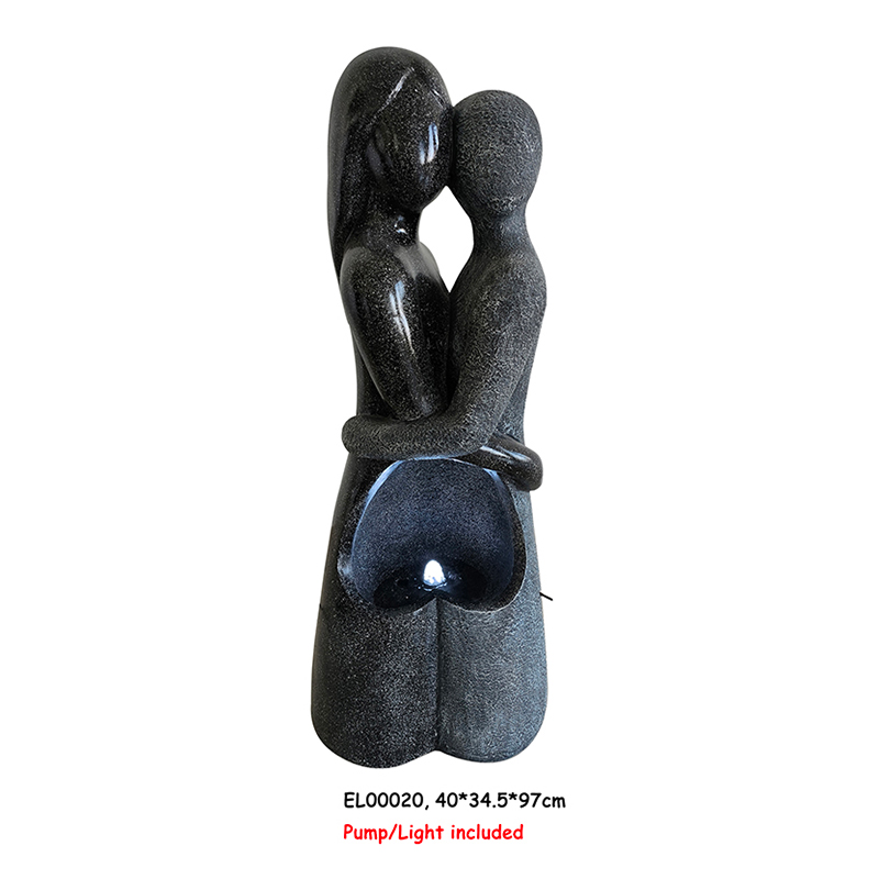 High-Quality Fiber Resin Lady Statues Garden Fountain Water Feature Suppliers, Factory
