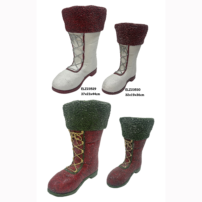 Santa Boots Flowerpot