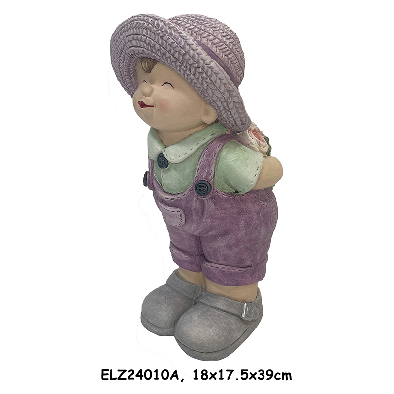 Best Handcrafted Whimsical Child Figurines for Garden and Home Boy and Girl statues Manufacturer, Service