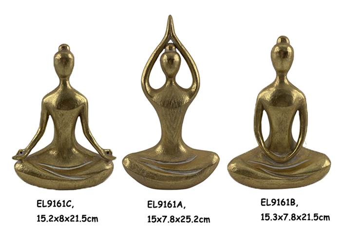 Yoga Lady Art Display