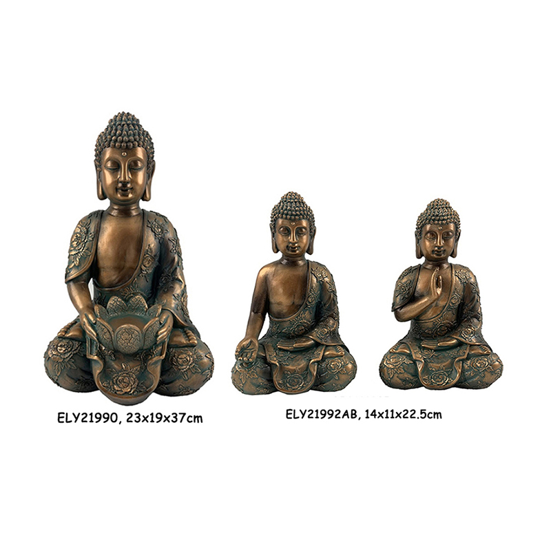 Wholesale Resin Arts & Crafts Classic Teaching Buddha Figurines Factory, Service