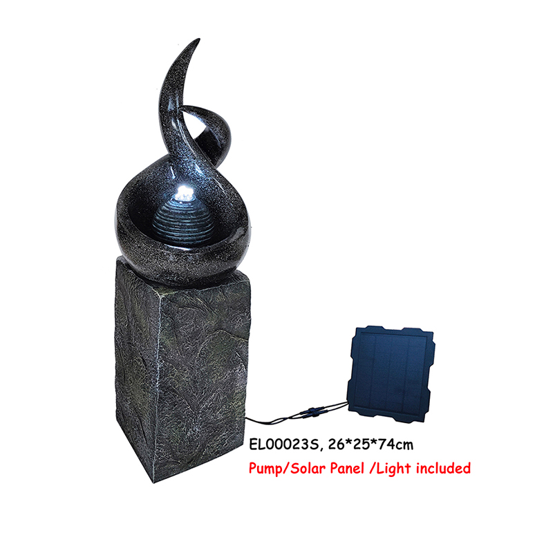 High-Quality Fiber Resin Square Style Fountain Water Feature Manufacturer, Suppliers