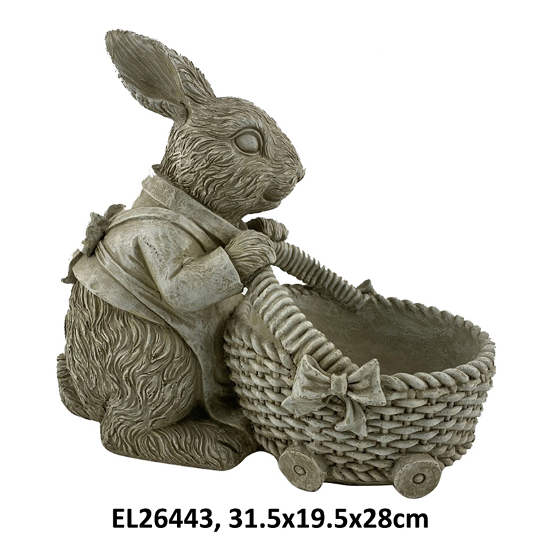 Best Garden Ornaments Easter Bunnies Rabbit Figurine Indoor and Outdoor Decoration Manufacturer, Product