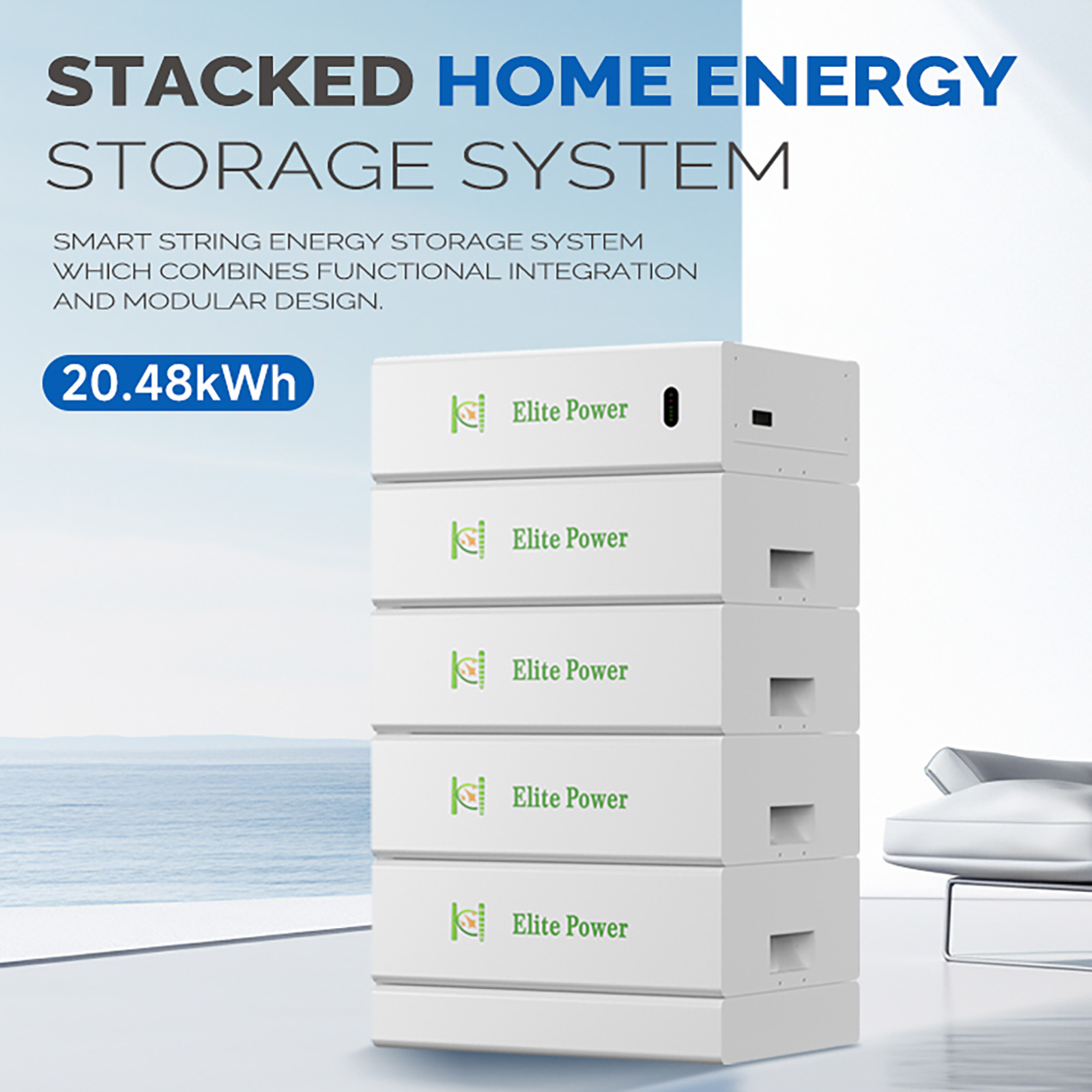 Energy Storage System Front View