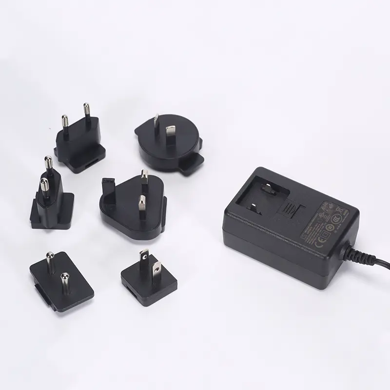OEM 24W Series External Power Supplies Interchangeable plug type Supplier, Suppliers