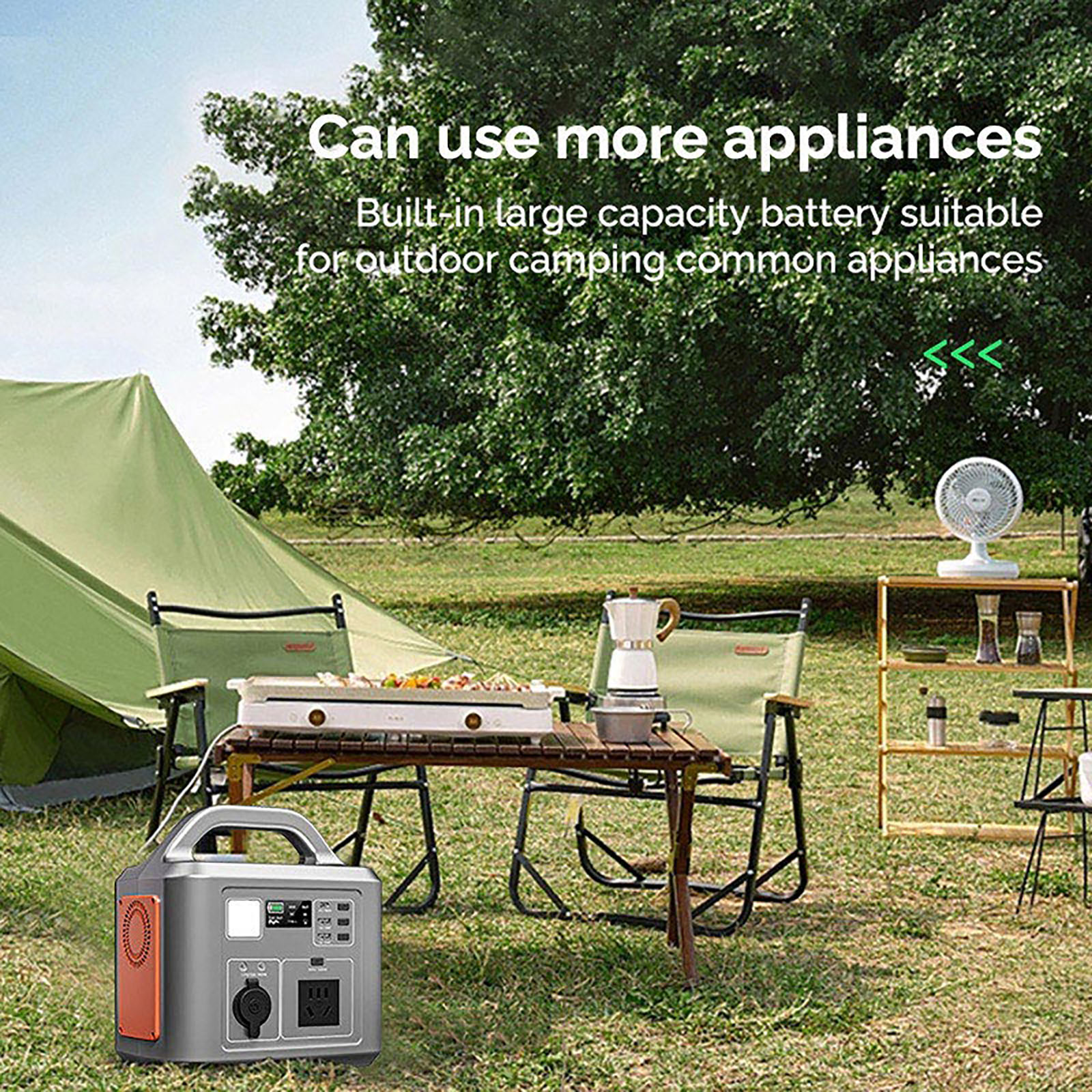 Outdoor Portable Power Station 600W Display 3