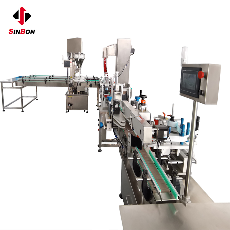 Automated Powder Filling and Labeling System