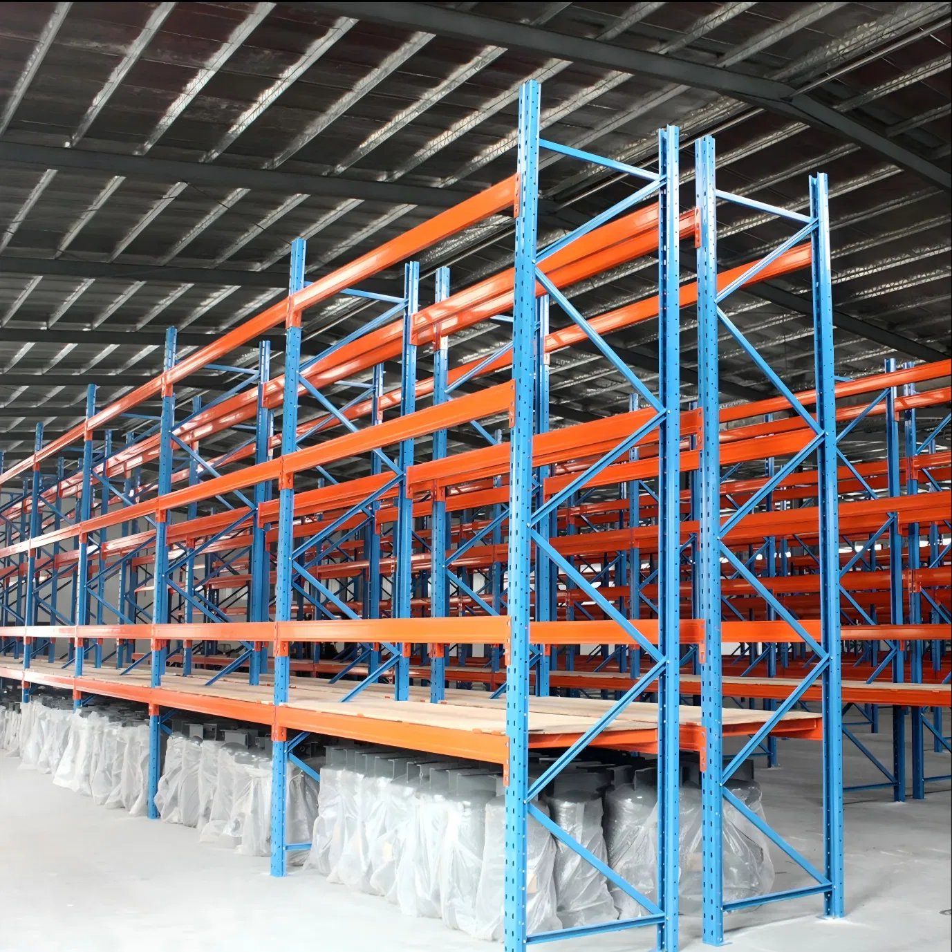 Customizable Steel Racking System for Warehouse Storage Needs