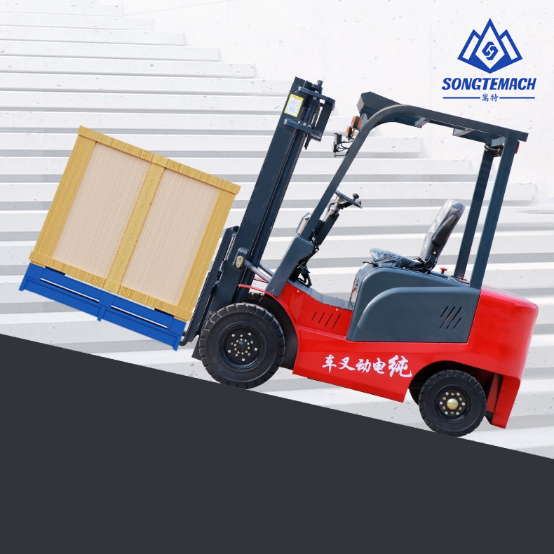 Songte 2.5ton Electric Pallet Truck Electric Material Handling Equipment with 3m Lift Height