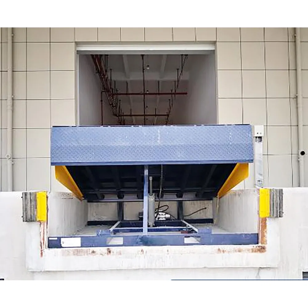 Mechanical Boxed up Hydraulic Cylinder Telescoping Dock Leveler Garage Warehouse Ramp Equipment for Loading Bay