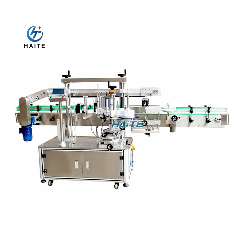 Efficient Round Bottle Labeling System for Cosmetic Products