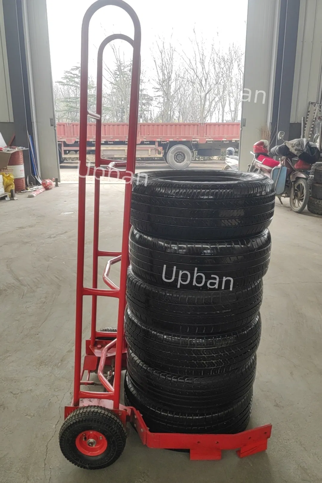 Factory Transportation Tyre Trolley for Easy Mobility and Organization