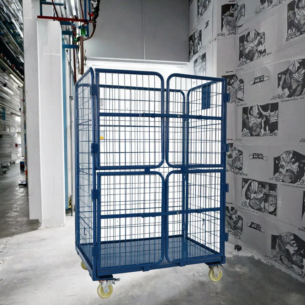 Versatile Metal Storage Trolley Cart for Home and Office Organization