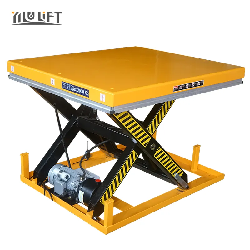 Scissor Lift Table Display