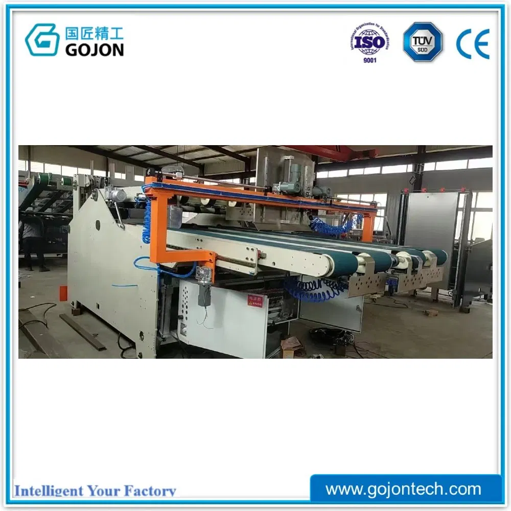 Automatic High Precision Carton Feeding System for Flexo Printer Die Cutter Connection Smooth Turn Over Logistics Automation Packaging Plant Feeder