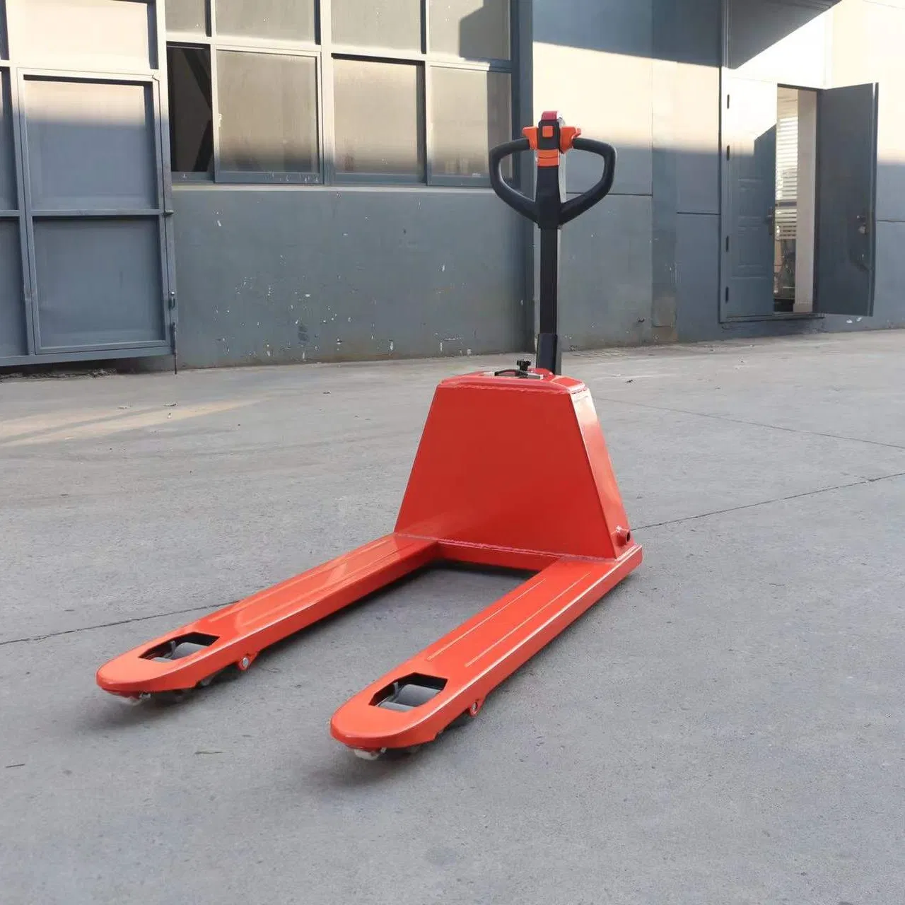 2ton 2000kg OEM CE China Factory 48V Lithium Battery Operation Full Electric Pallet Truck Material Handling Equipment