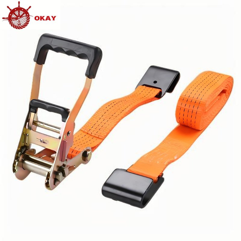 Heavy Duty Ratchet Strap for Industrial Load Securing and Engineering Transport Projects