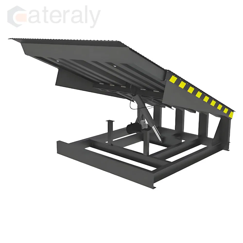 Manual Hydraulic Dock Leveler Equipment for Telescopic Loading Ramps with Hardware Direct Factory Wholesale