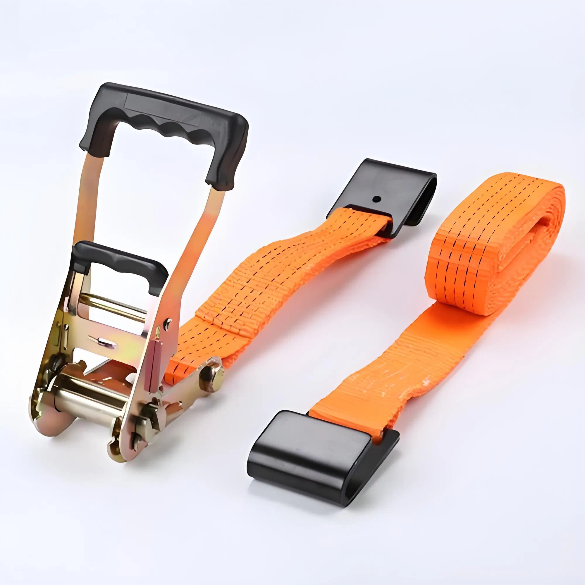 Professional Ratchet Strap for Engineering Transport Load Securing and Industrial Applications