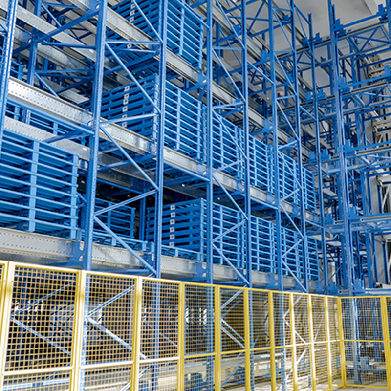 Smart Automated Storage Rack System for Efficient Warehouse Management
