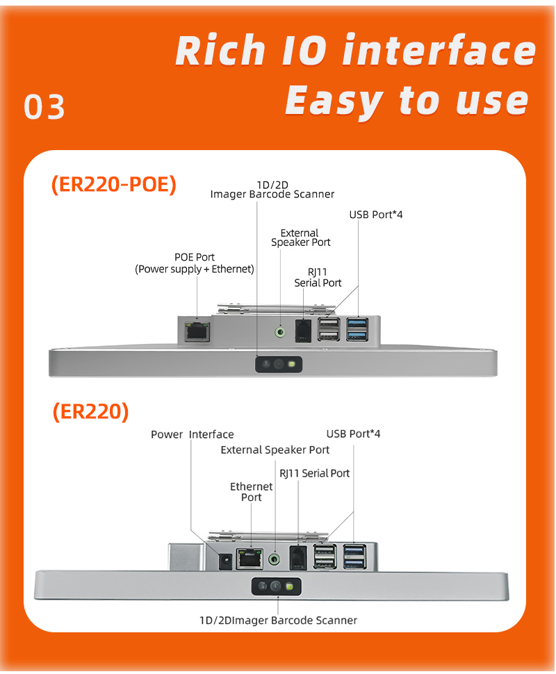 Warehouse Solution Multi Data Matrix Barcode Inventory Tracking System Inventory with Barcode Scanner Er220