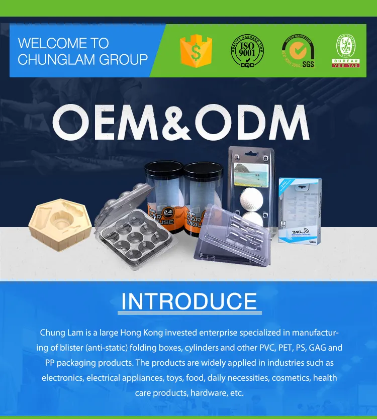 Custom Printed Thermoformed Plastic Packaging