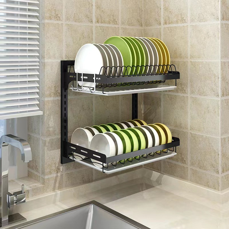 Multi-Purpose Wall Racks for Kitchen and Home Organization