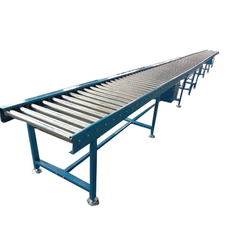 Superior Space-Saving Conveyor Machine with Variable Speed Control for Distribution Centers with Abrasion-Resistant Coating
