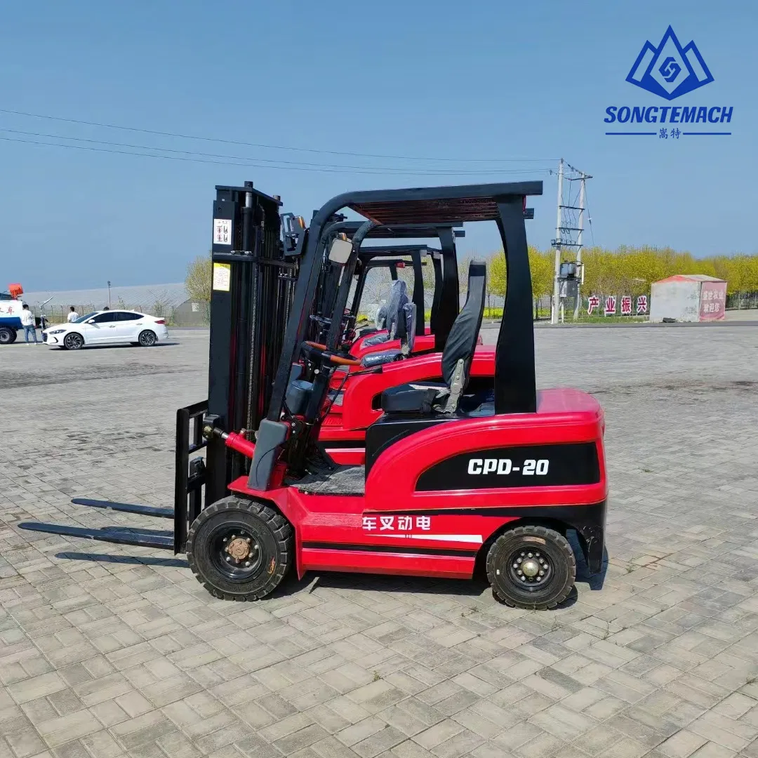 Songte 2.5ton Electric Pallet Truck Electric Material Handling Equipment with 3m Lift Height