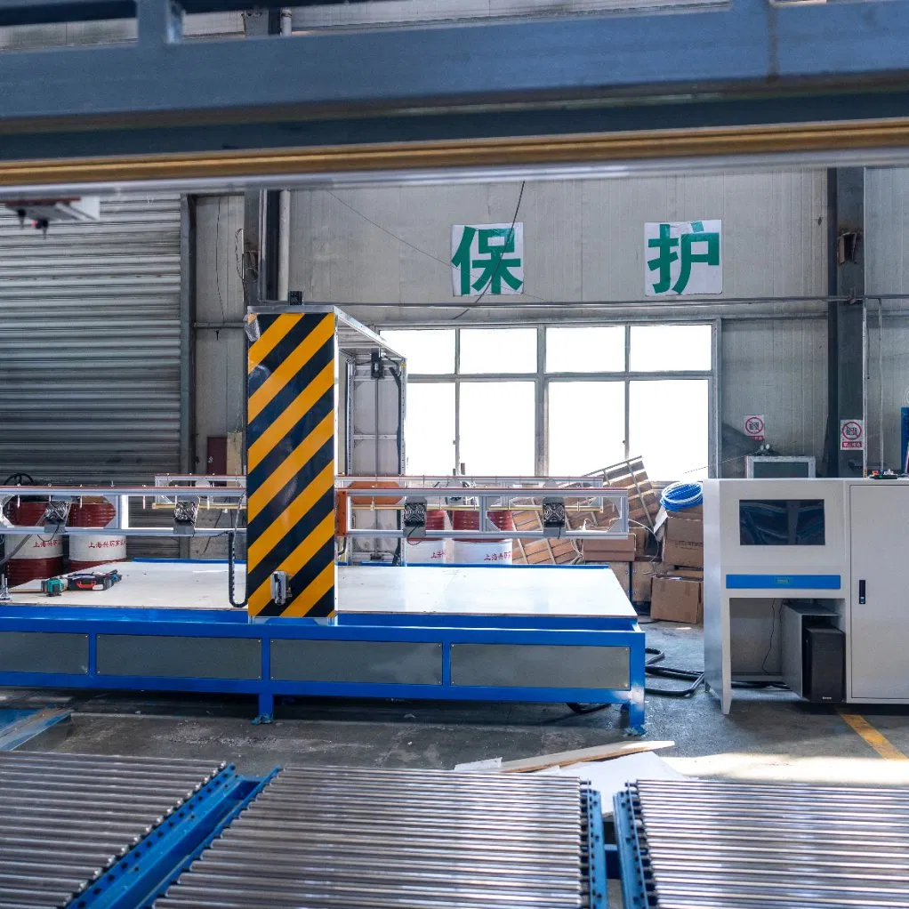 Portable EPS CNC 2D Cutting Equipment with LED Workspace Lighting and Emergency Stop Functionality