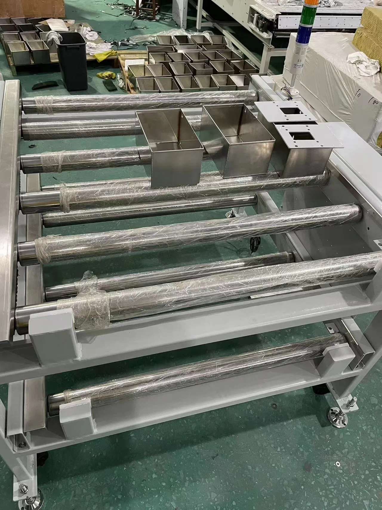 Automated Omnidirectional Roller Sorting System for Efficient Logistics