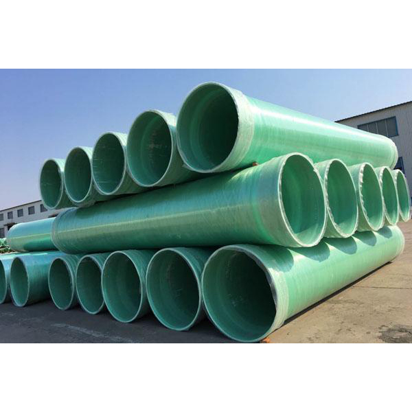 FRP/GRP Glass Fiber Reinforced Plastic Large-Diameter Compression Resistant Drainage Pipes Continuous Winding Process FRP Pipes
