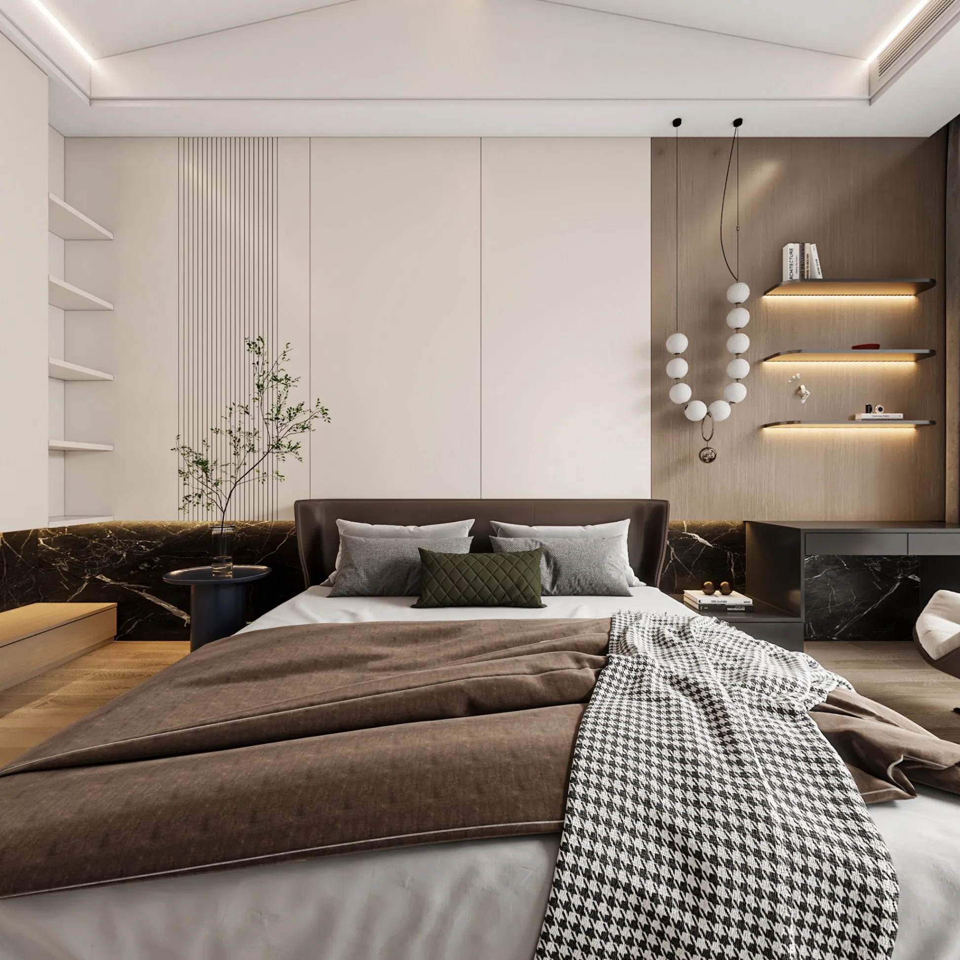 High-Quality 3D Rendering Solutions for Modern Bedroom Interiors