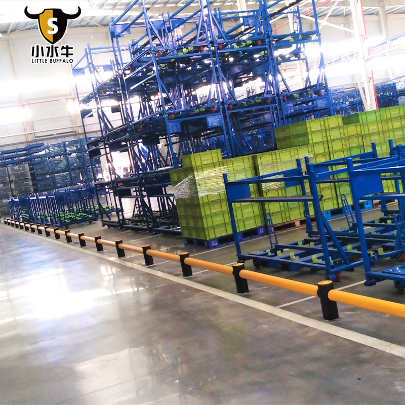 Outdoor Barrier Solution with Heavy-Duty Flexible Ground Guardrail System