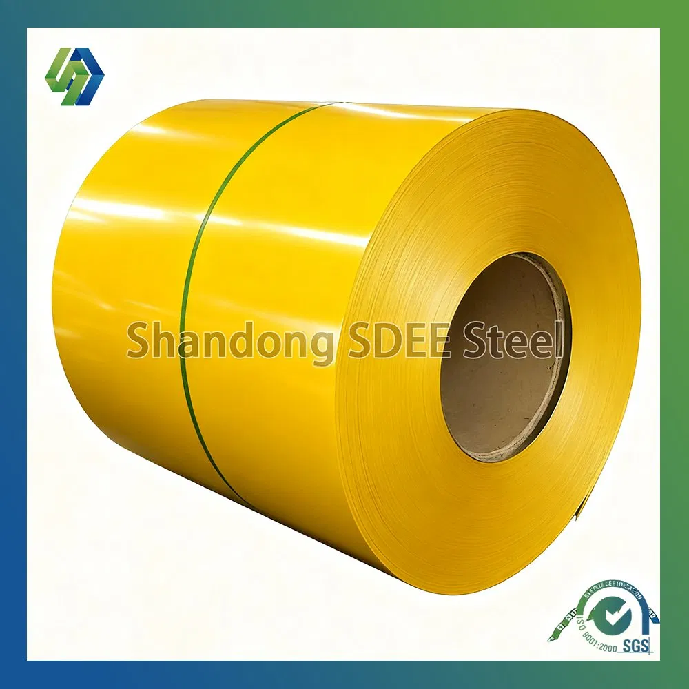 PPGL SPCC-1b Material with Thickness 0 12-3 0mm and Width 20-1500mm