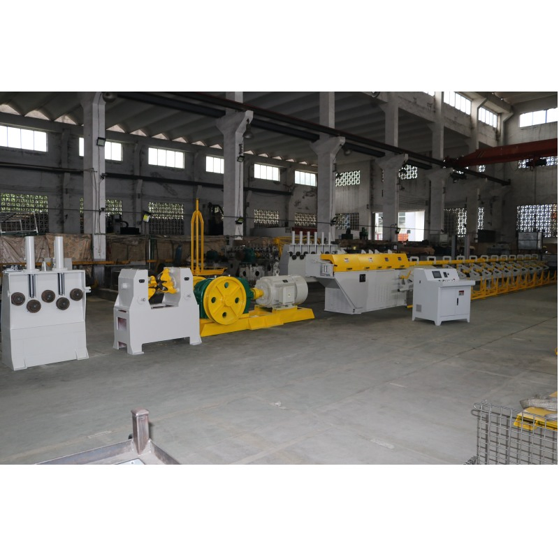 One Pass Rolling Rebar Production Line Straightening and Cutting Machine Deformed Wire Rod for Regional Steel Distribution and Processing Centers