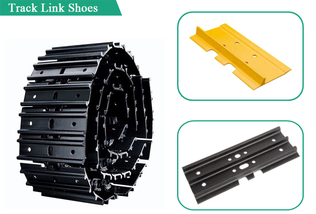 Manufacture Heavy Duty Steel PC30-3/5/6/7 Undercarriage Parts Track Link Chain for Excavator/Bulldozer