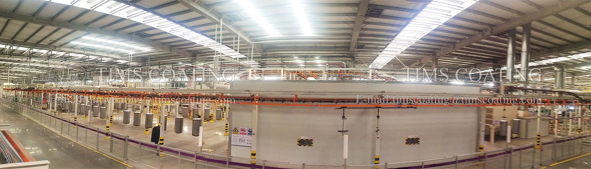 High-Temp Resistance High Efficiency Enamel Coating Production Equipment for Enameled Steel Plates