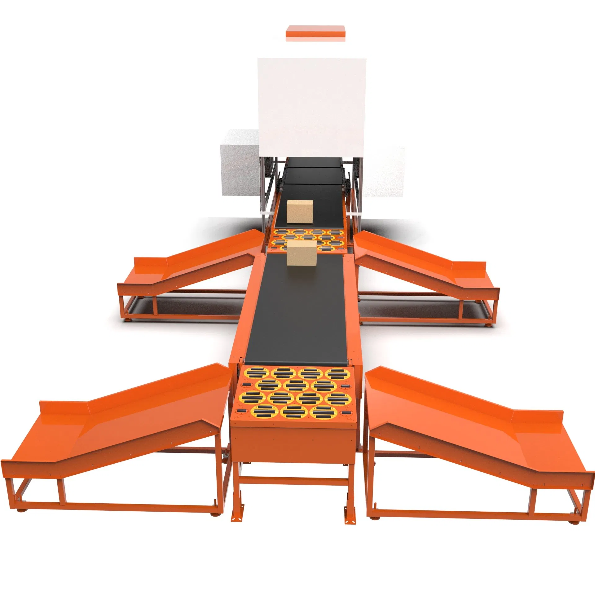 Logistics System Dws Sorting Machine for Regional Distribution Centers