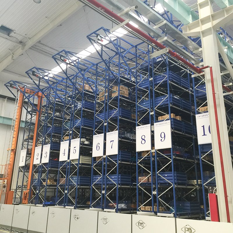Asrs Stacker Crane Warehouse Storage Miniload Pallet Racking System