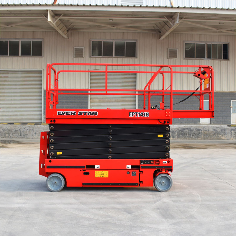 Self-Propelled Equipment Electric Manpower Aerial Lift Standard Organization CE Scissor Lift