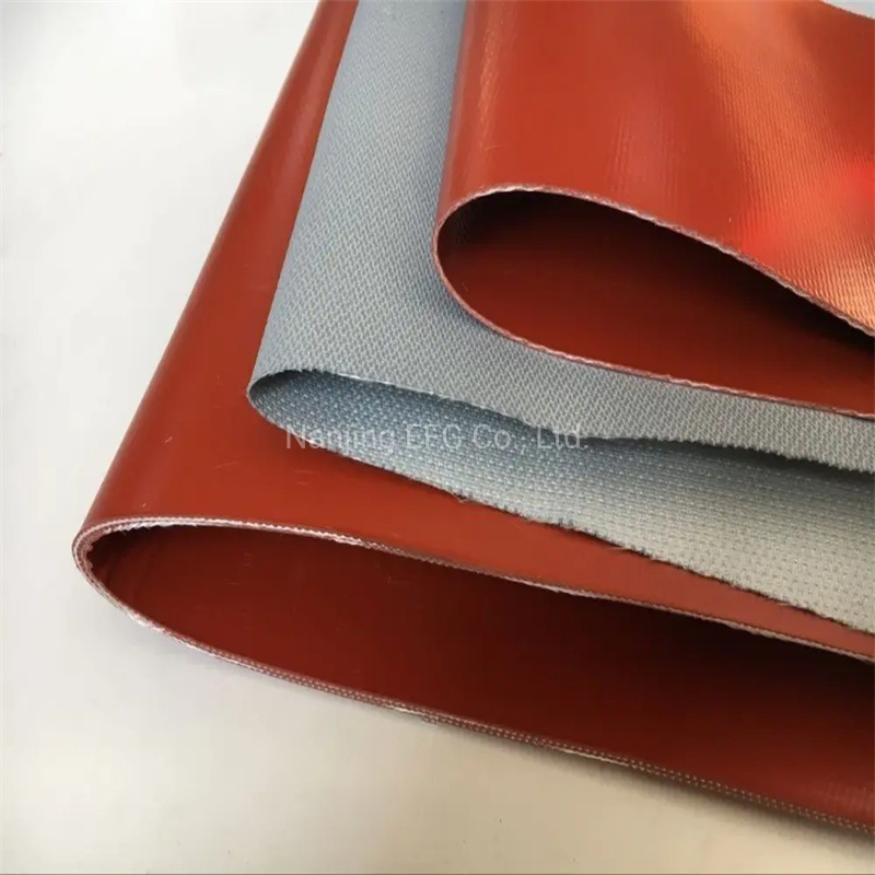Fireproof Material Thermal Insulation Silicone Coated Fiberglass Fabric