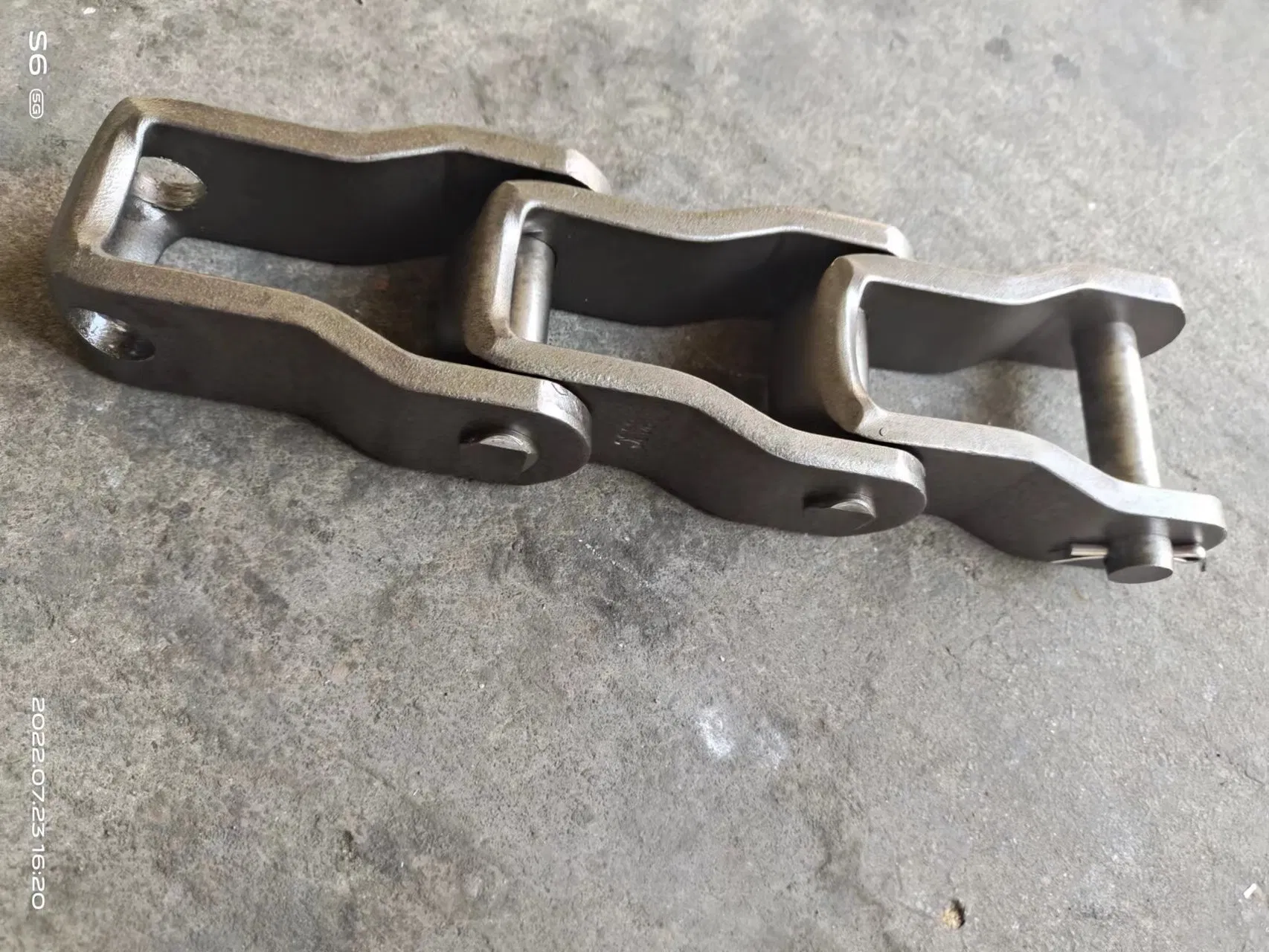 Pintle Chain 308c Power Transmission Chain Steel Pin Chain