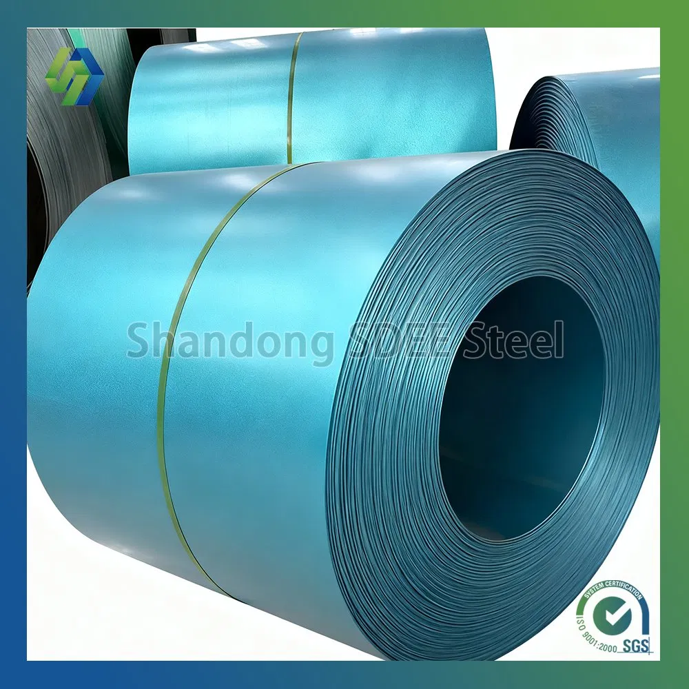 PPGL SPCC-1b Material with Thickness 0 12-3 0mm and Width 20-1500mm