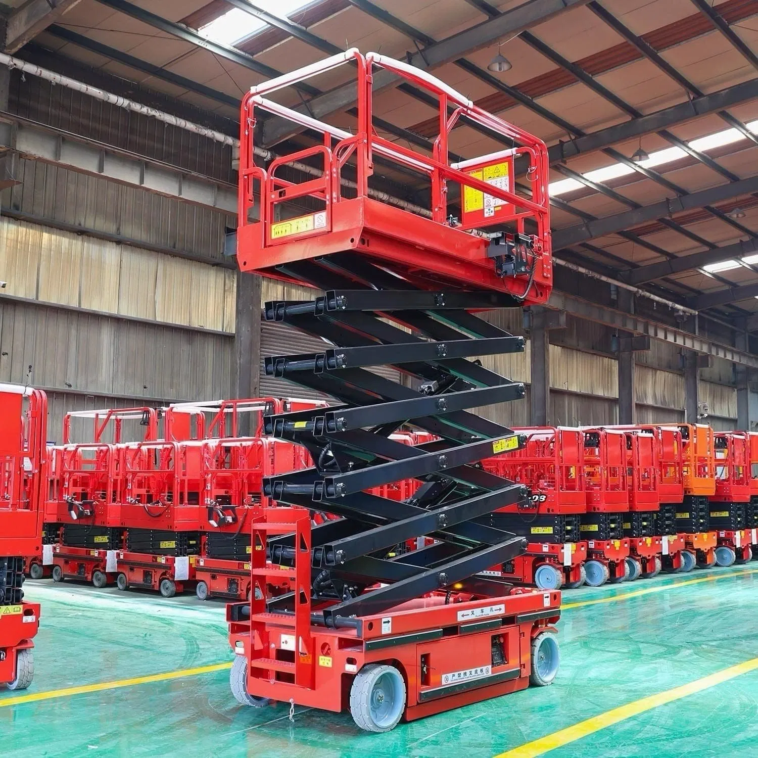 CE Certified Store Platform Scissor Lift for Retail Stockroom Organization