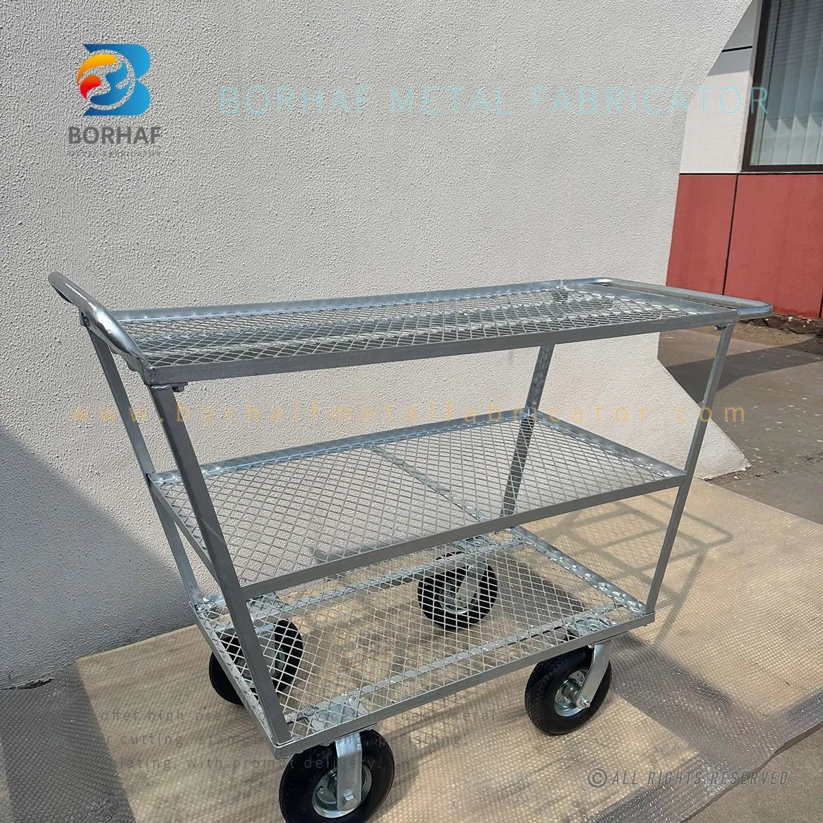 Cheap Price Commercial Steel Baking Trolley Wholesale Storage and Organization Tray Trolley