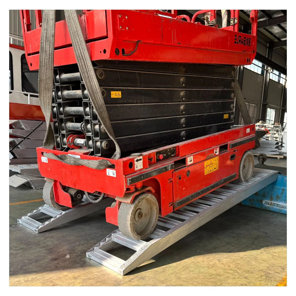 Caixin Cxpd4040 Aluminum Anti-Slip Industrial Grade Heavy Duty Loading Equipment for Forklift Cargo Handling Ramp