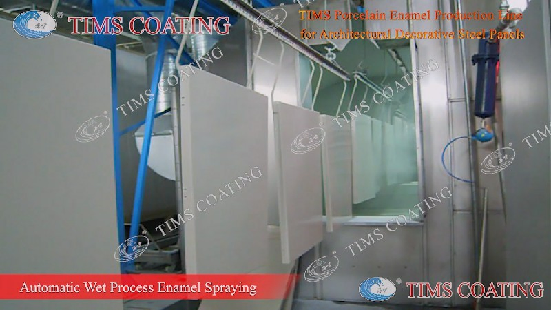 Porcelain Enamel Production Equipment for Architectural Decorative Steel Panels